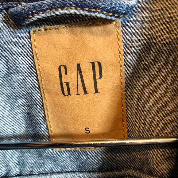 GAP WOMANS DENIM JEAN JACKET SIZE SMALL NEW WITH TAGS - Picture 6 of 11
